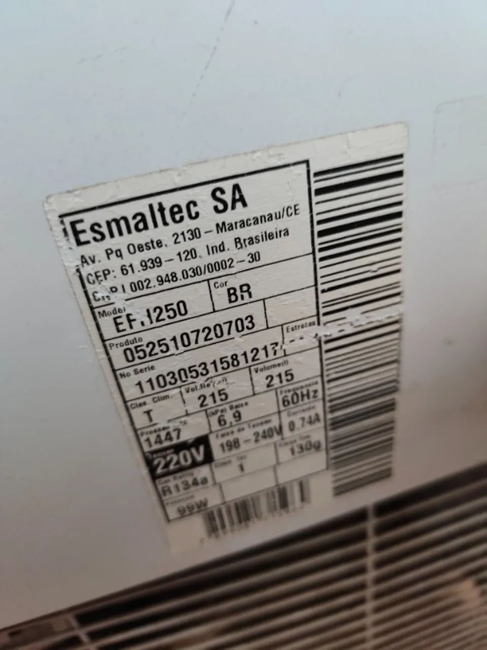 Freezer horizontal 64739792340482121