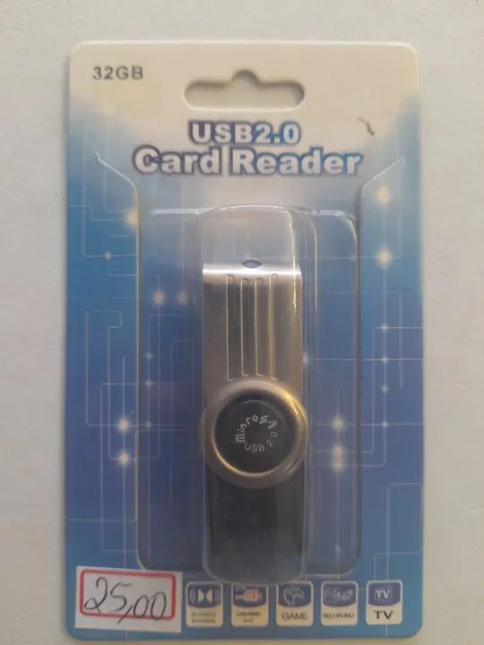  USB 2.0 Leitor de Cartões