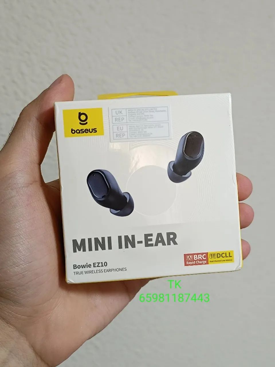 Fone Bluetooth original Baseus EZ10 - Foto 2