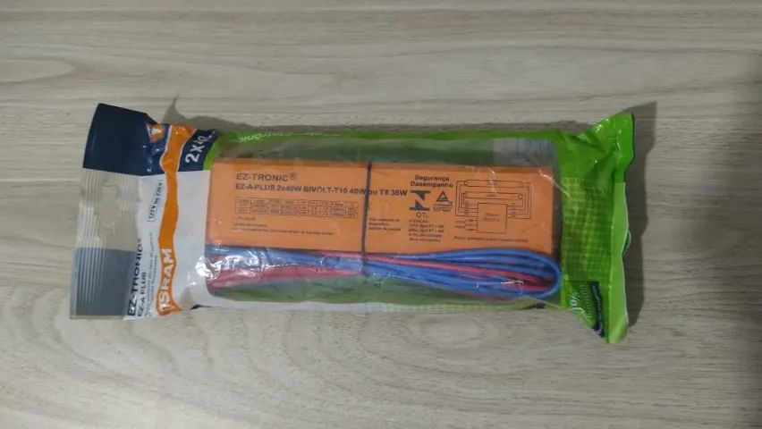 Reator Eletronico Osram 2 X 40/W 110/220v Bivolt T8 36w - Foto 5