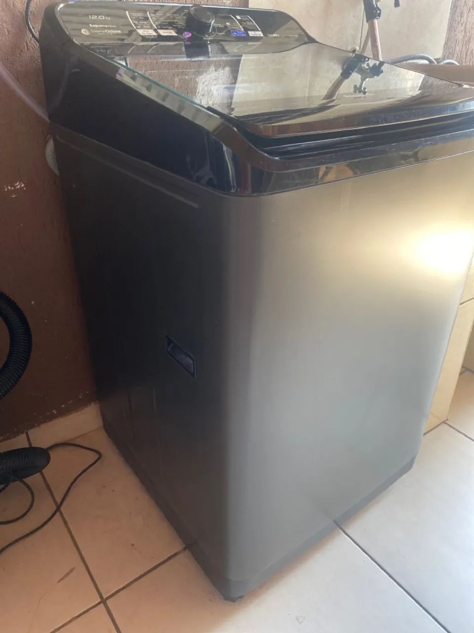 Máquina de Lavar Panasonic 12kg - Semi-nova - Foto 4