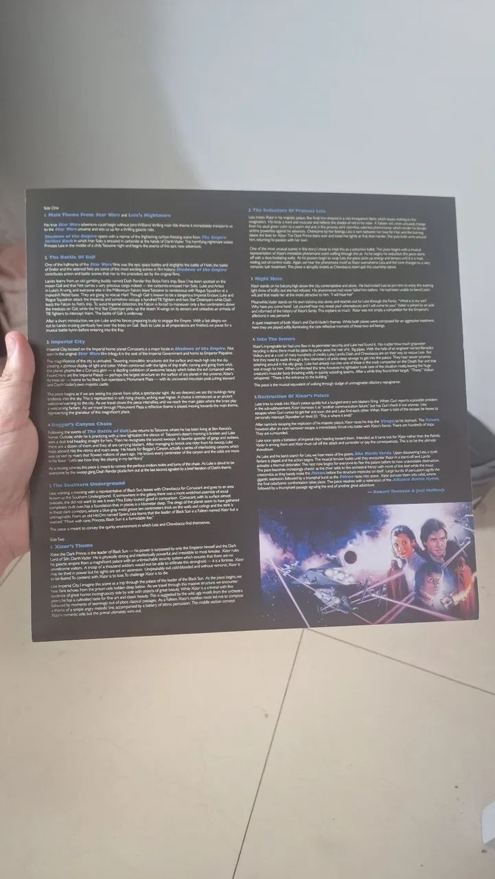 Star Wars: Shadows of the Empire - LP Importado  - Foto 4