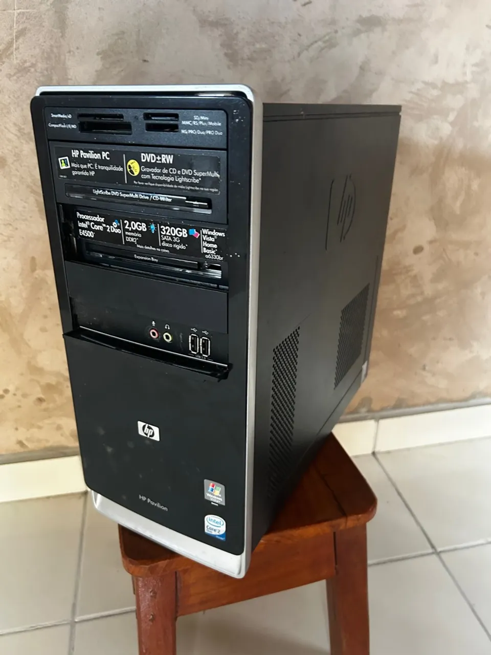 Computador HP Pavilion Core 2 Duo