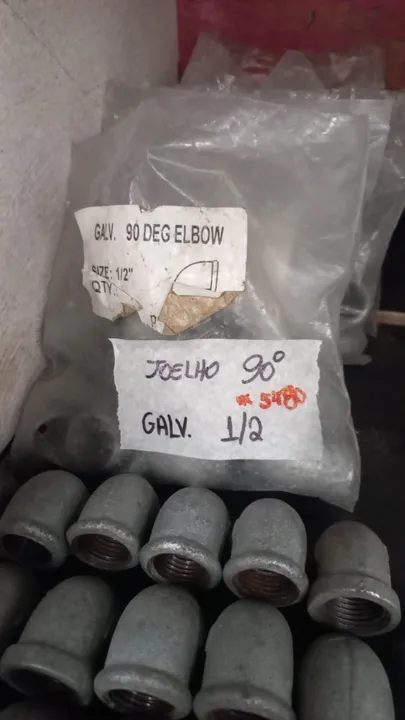 Conexões galvanizadas ''