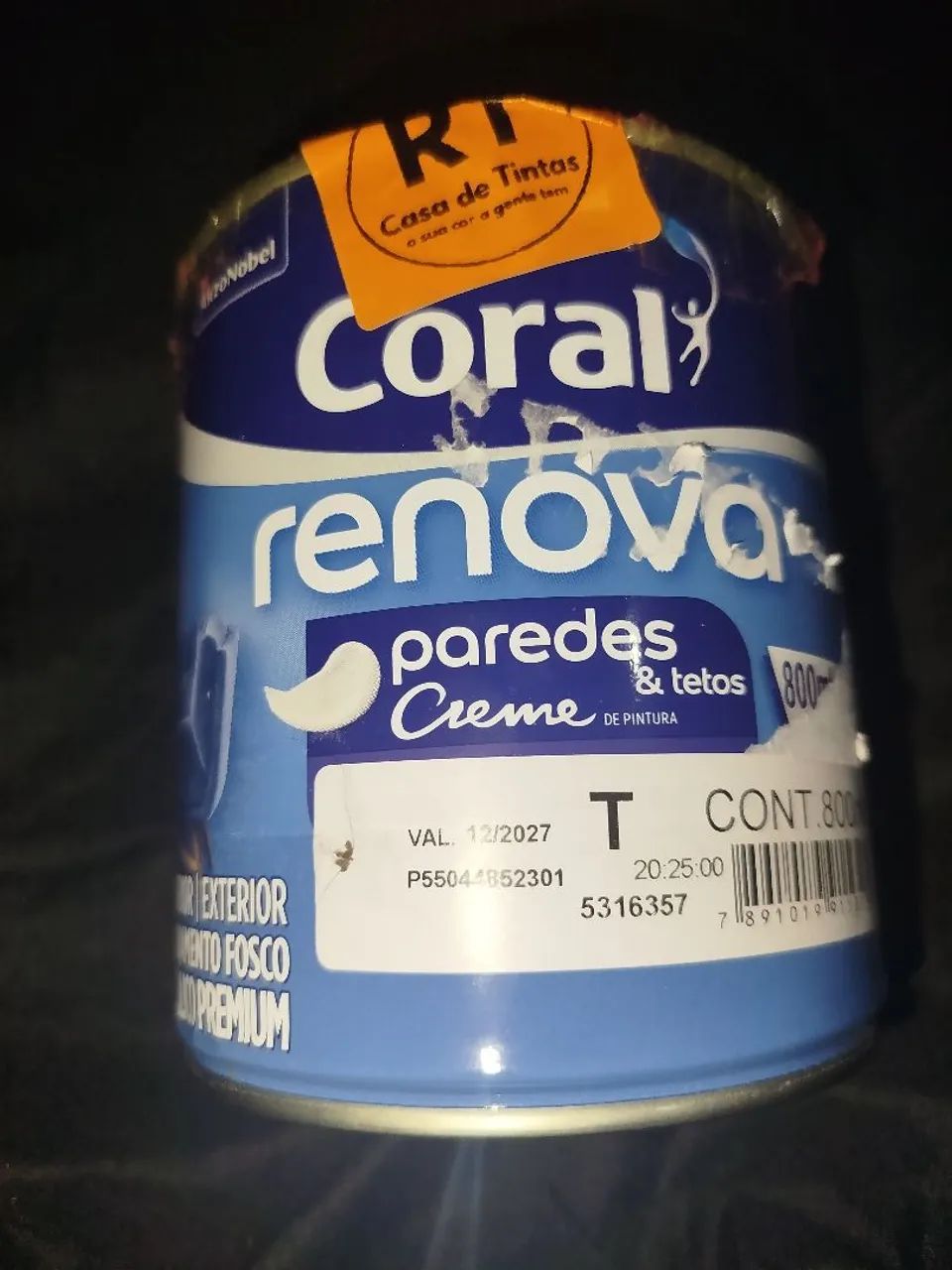 Tinta coral roxo açaí 