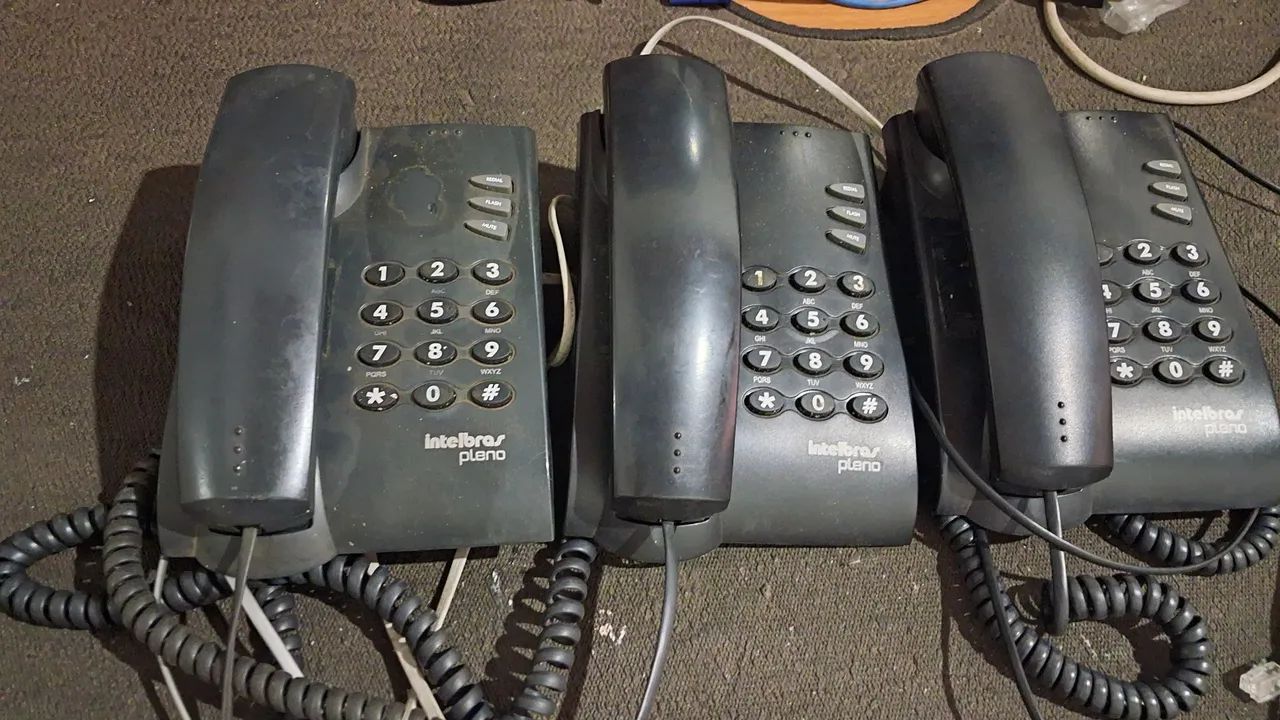 Telefones Fixos Intelbras 3 unidades  - Foto 2