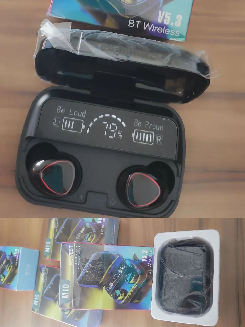 Fone de ouvido bluetooth tws 10 64352406349187122