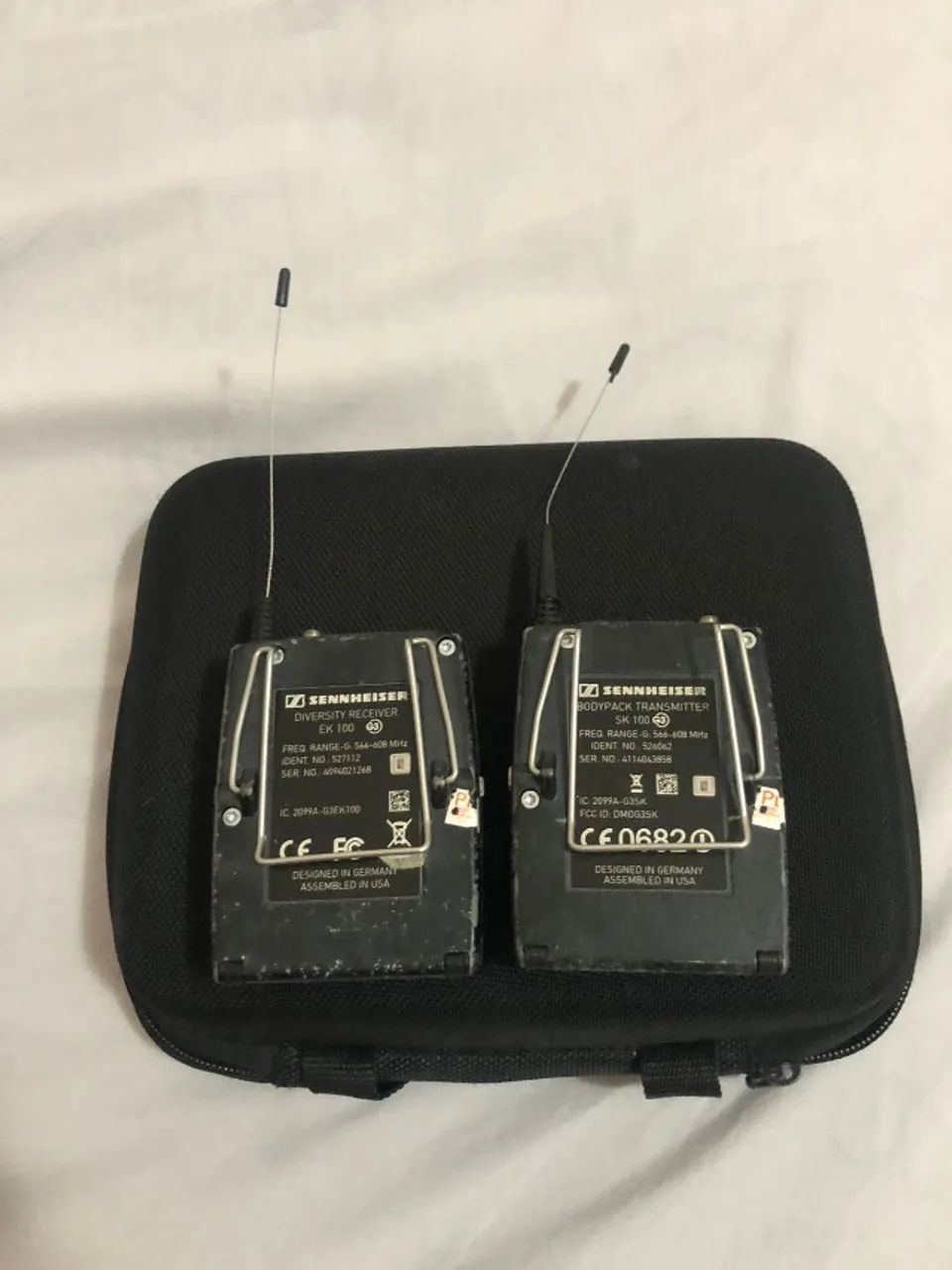 Microfone Lapela Sennheiser Ew100 G3 - Foto 4