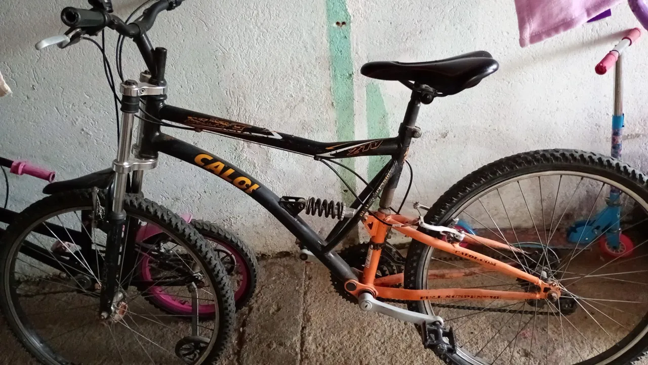 Bicicleta Caloi 27V Full Suspension