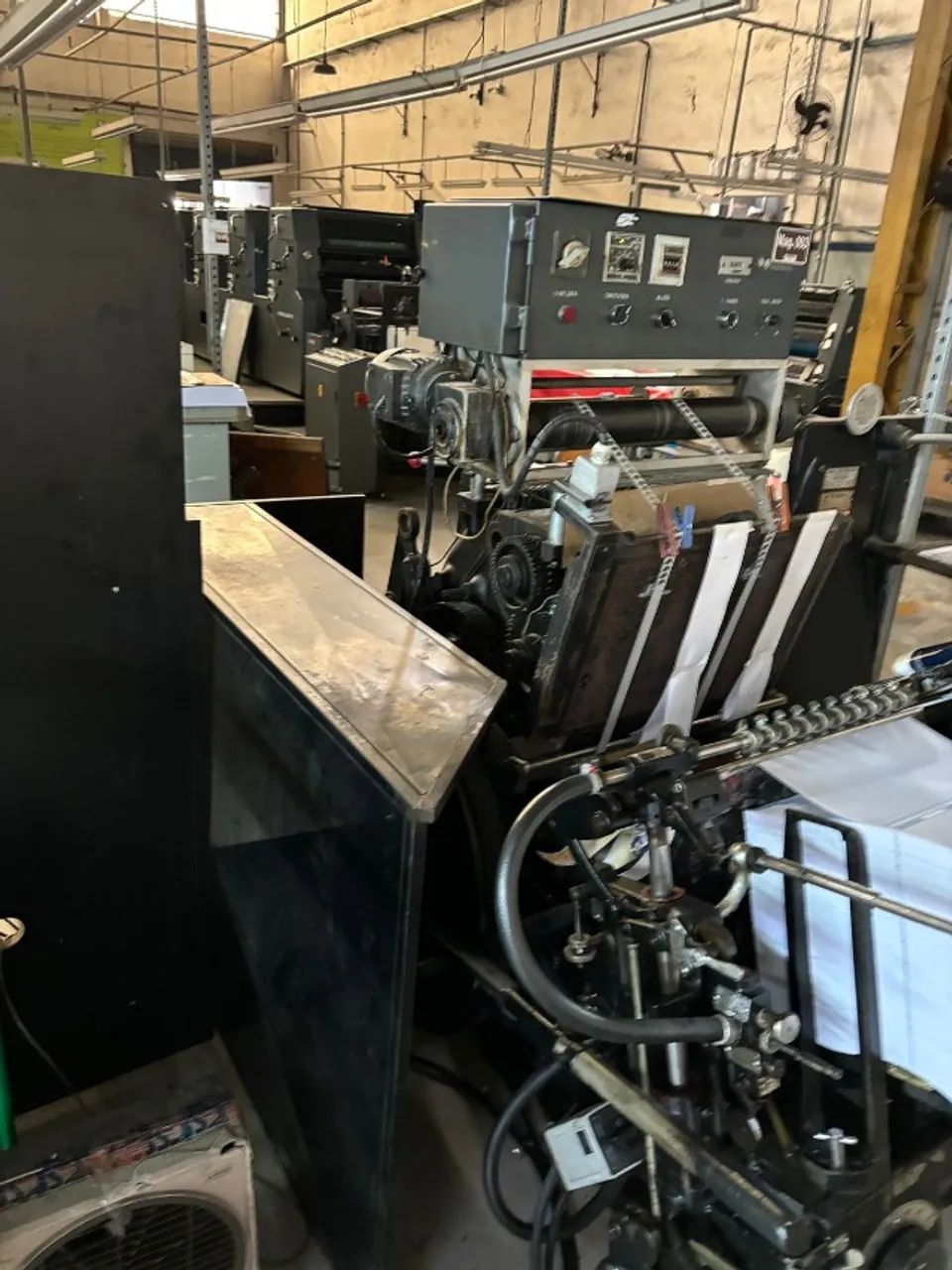 Cód. 40 Corte e Vinco Heidelberg de Leque GT 4, Com Hot Stamping