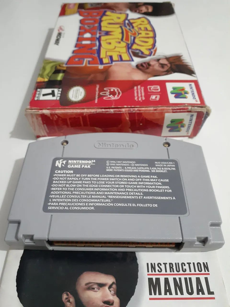 Ready Rumble Boxing Nintendo Jogos de Vídeo Game Capão