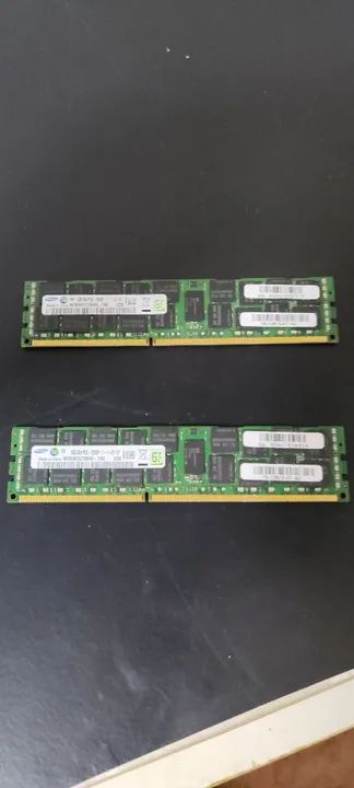 2 Pentes de Memória 16Gb PC3L 12800R Samsung 