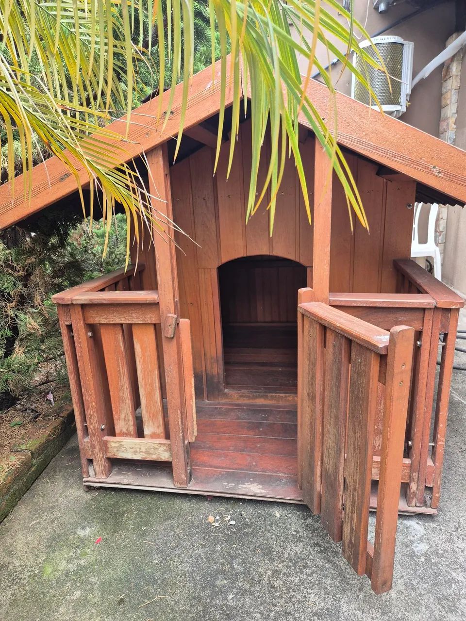 CASA DE MADEIRA PARA CACHORRO - Foto 2