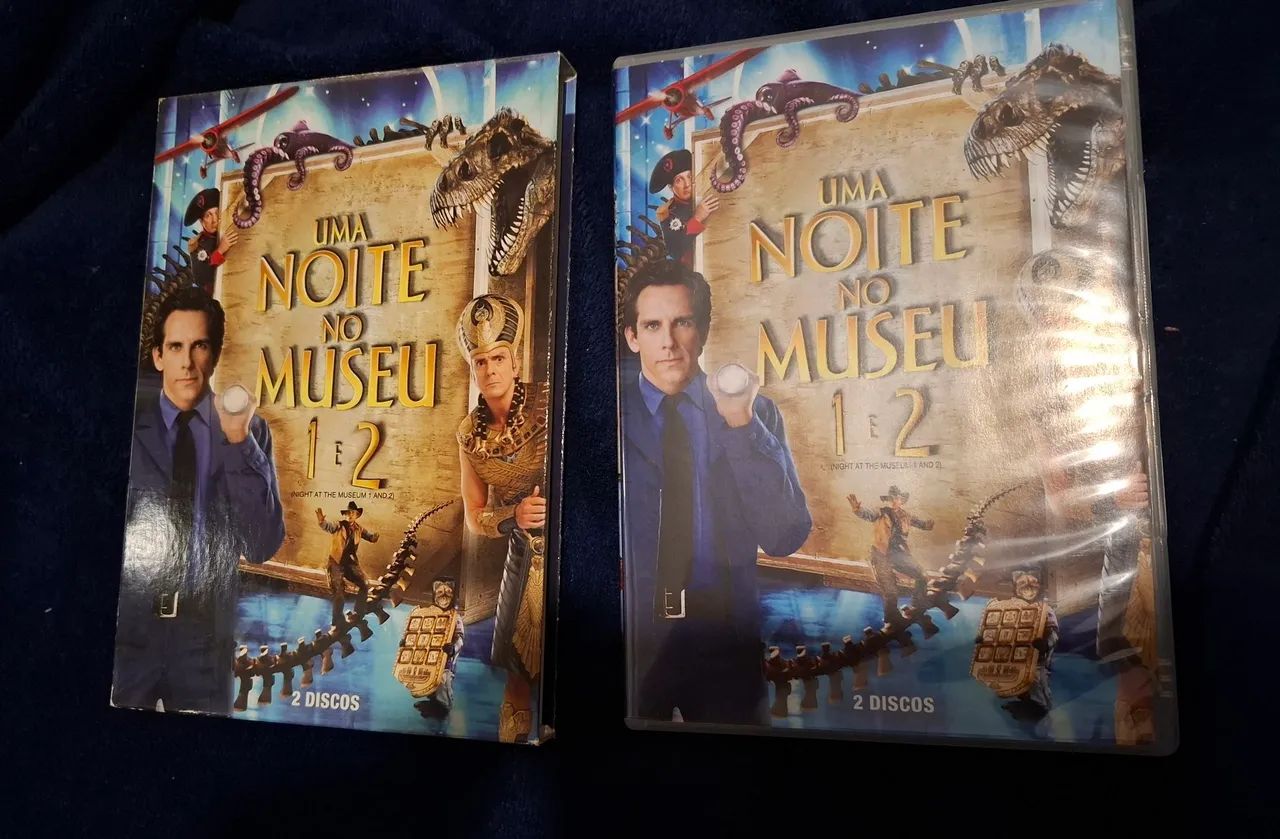 Uma Noite no Museu 1 e 2 - DVD 2 Discos