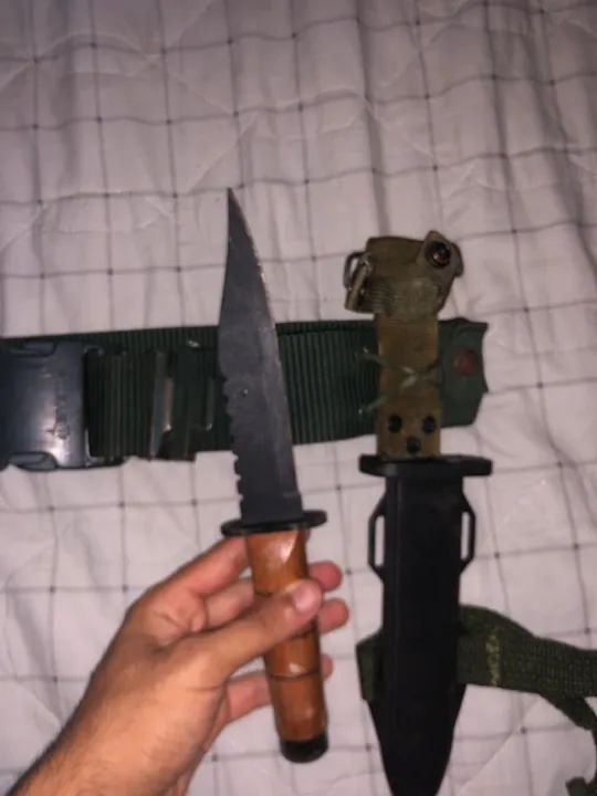 Faca de Sobrevivência Militar - Foto 4