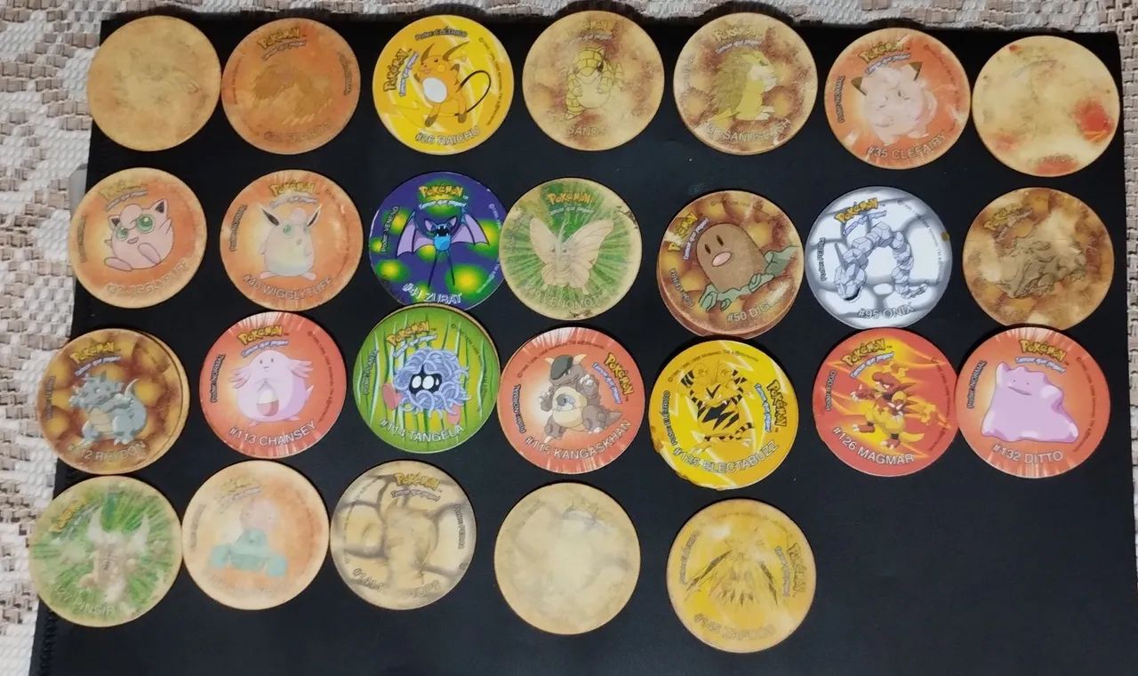  Tazos Pokémon anos 2000 - Foto 3