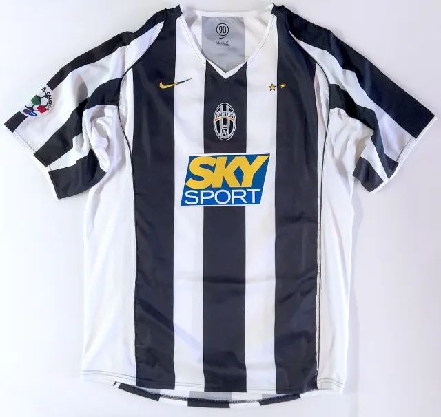 Camisa Juventus FC Emerson #8 Nike Total 90 2003 2004 - Roupas