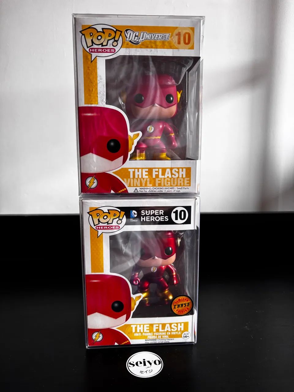 Funko Pop The Flash Chase Metálico Raro 10 