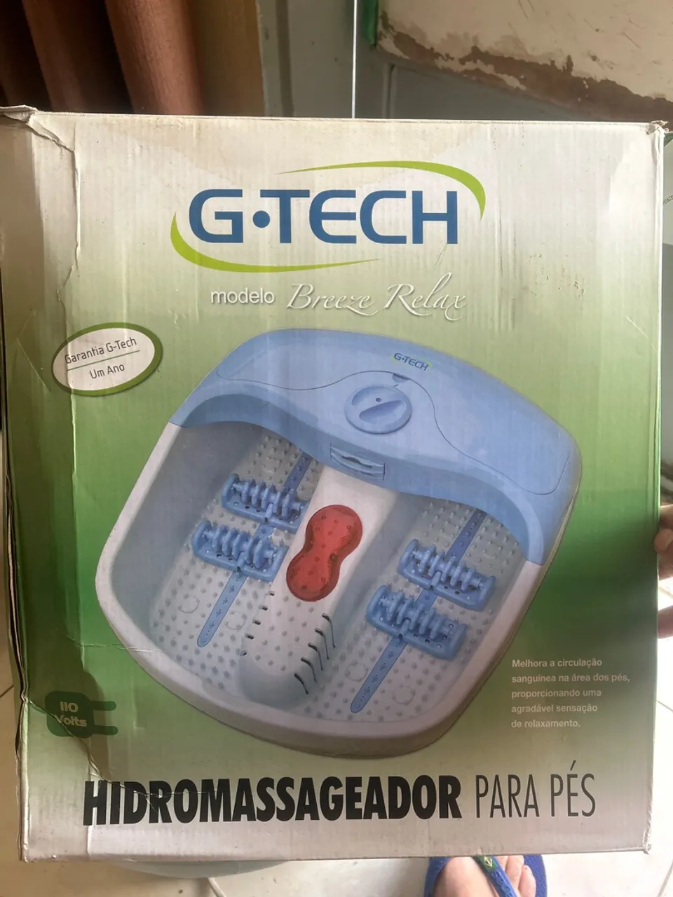 Hidromassageador para pés G-Tech Breeze Relax