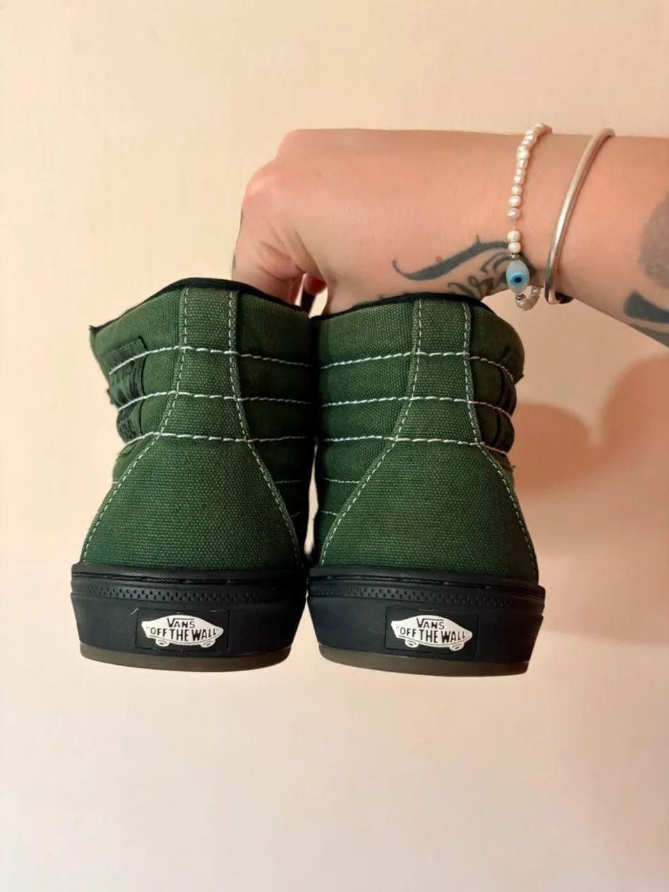 Vans BMX Original<br>Edição Sk8-HI Dakota Roche<br>N° 36<br>Em ótimo estado - Foto 2