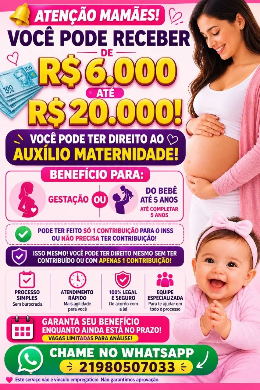 Auxílio Maternidade 