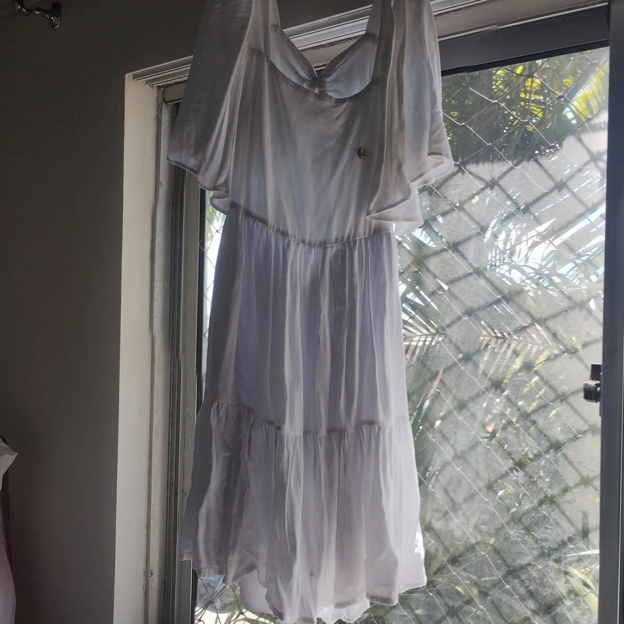 Vestido infantil branco