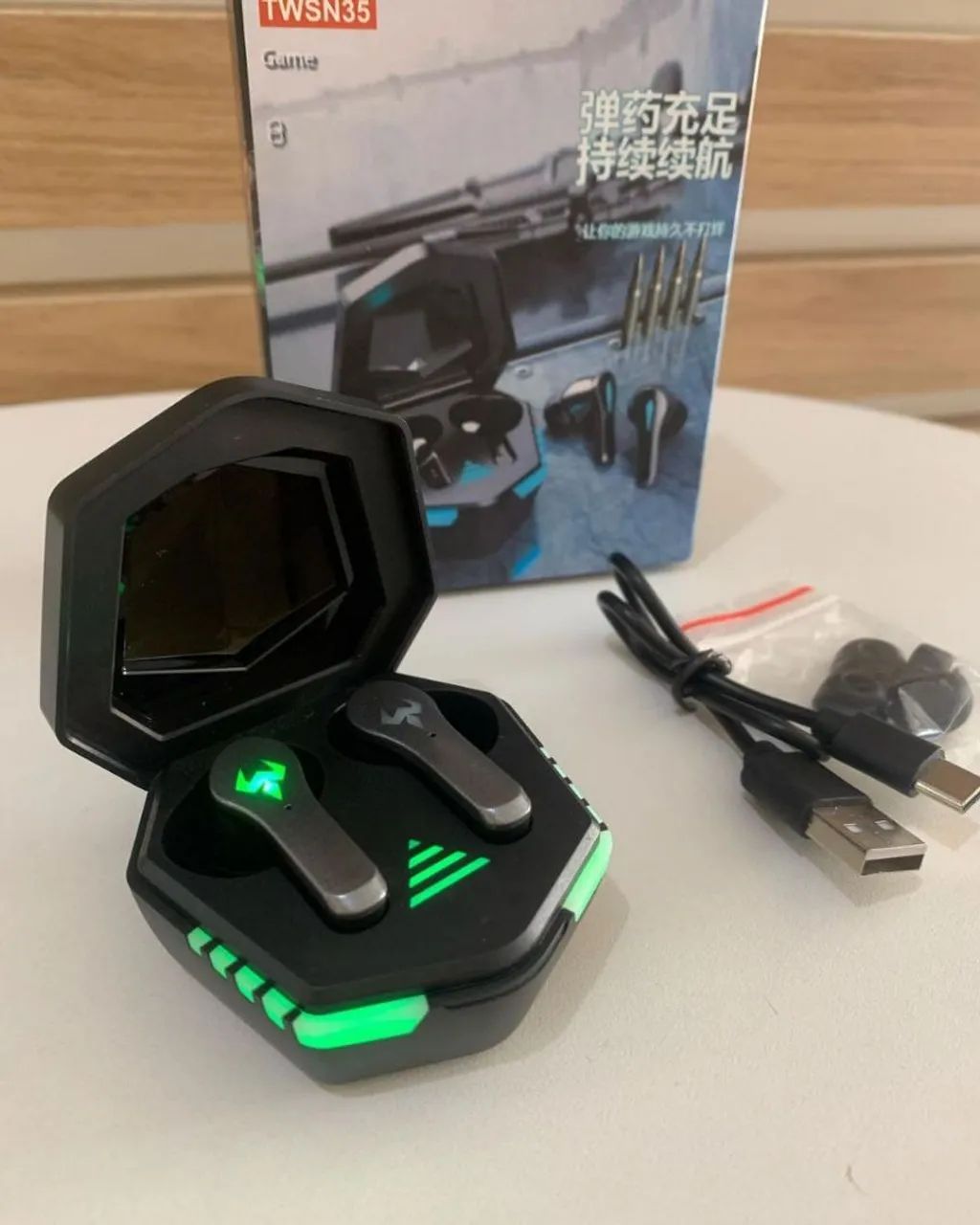 FONES BLUETOOTH GAMER NOVO  - Foto 2