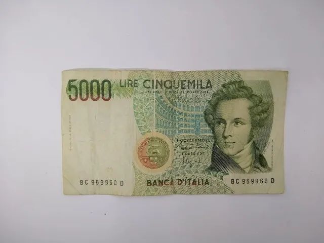 Cedula 5000 - Cinquemila - Italia