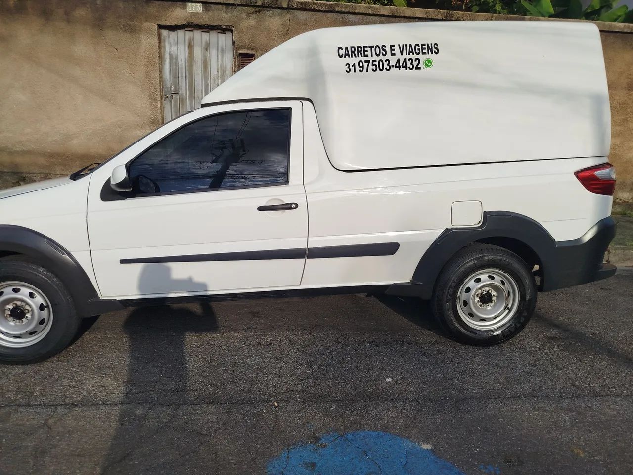 Fiat Strada Working Hard 1.4 Fire Flex 8V CS 2020 - Foto 2