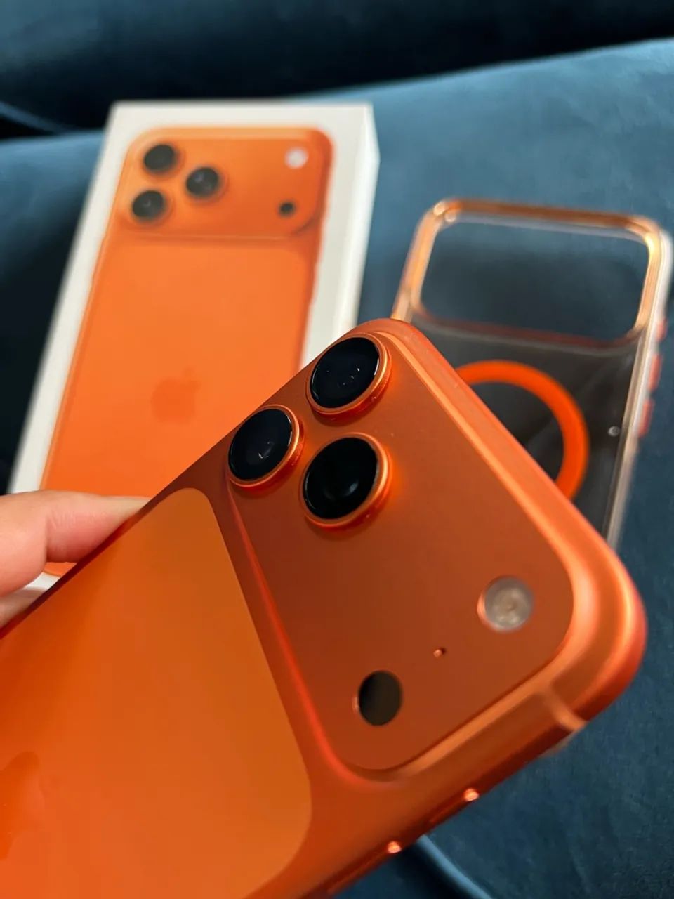 iPhone 17 pro Max laranja- 256gb - Foto 4