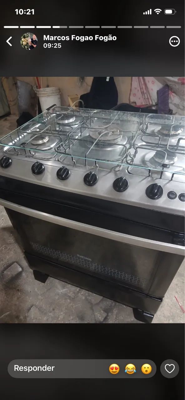 Fogão automático 650$ (ENTREGA GRÁTIS)  - Foto 2