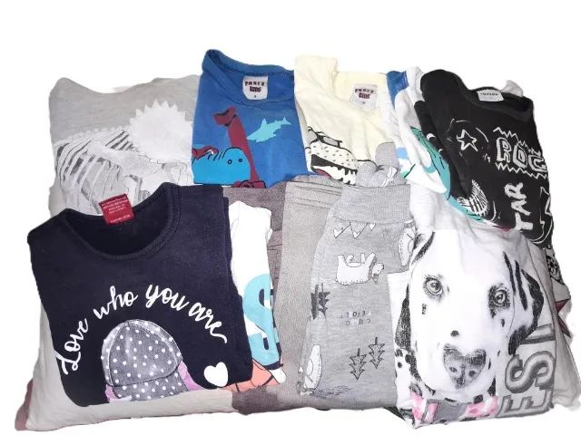 Lote com 11 peças de roupas infantis - Foto 3