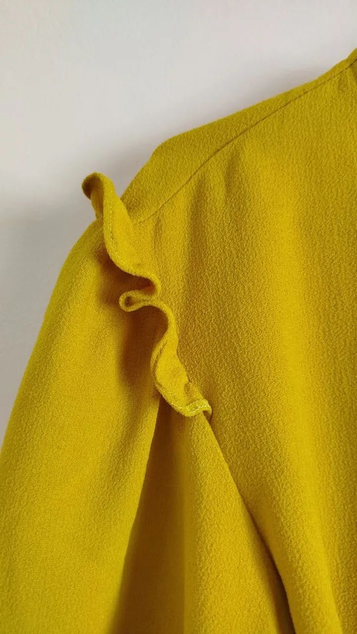 Blusa amarelo mostarda - Foto 4