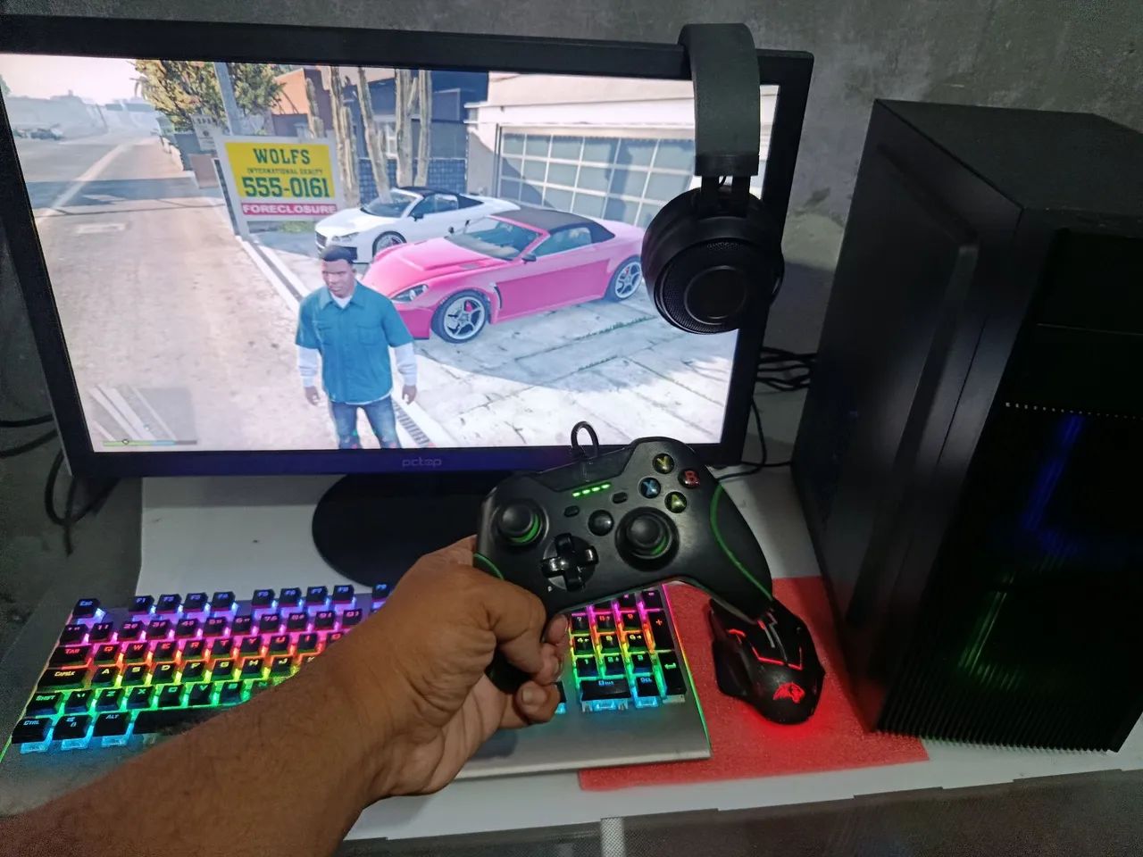 PC GAMER TOP COMPLETO SUPER RÁPIDO - Foto 4
