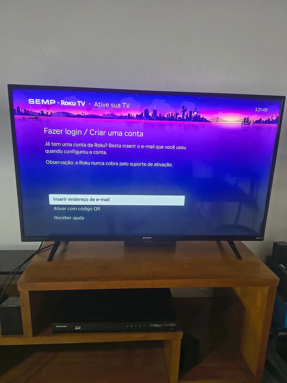 TV SEMP 43 POLEGADAS ROKU