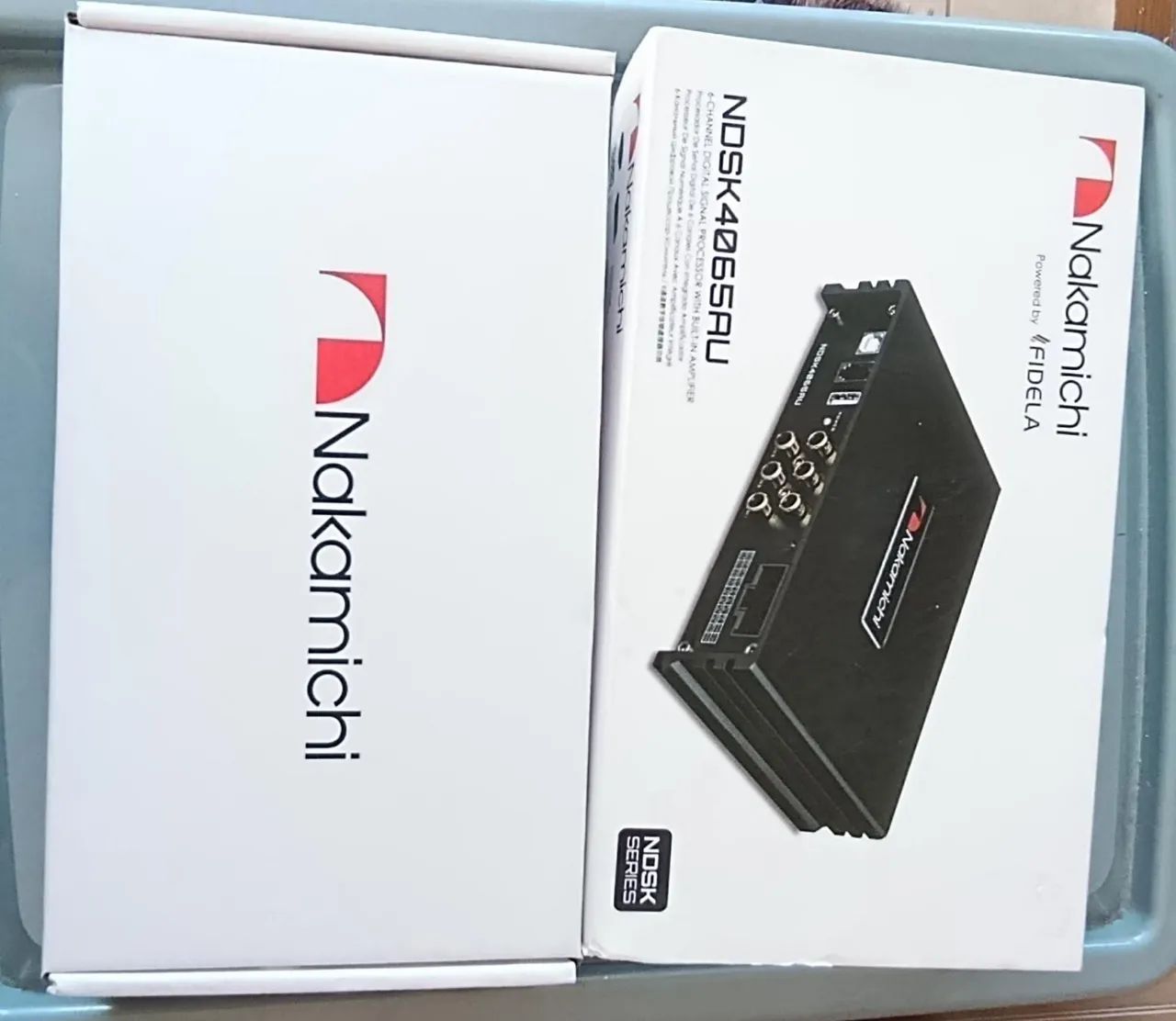 Processador de áudio Nakamichi 8 canais NDSK4285AU. Novo sem uso