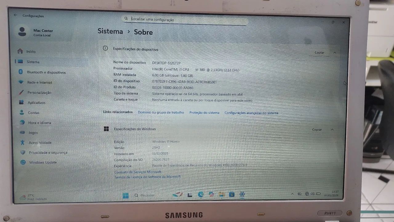 Notebook Samsung i3 rv411 - Foto 5
