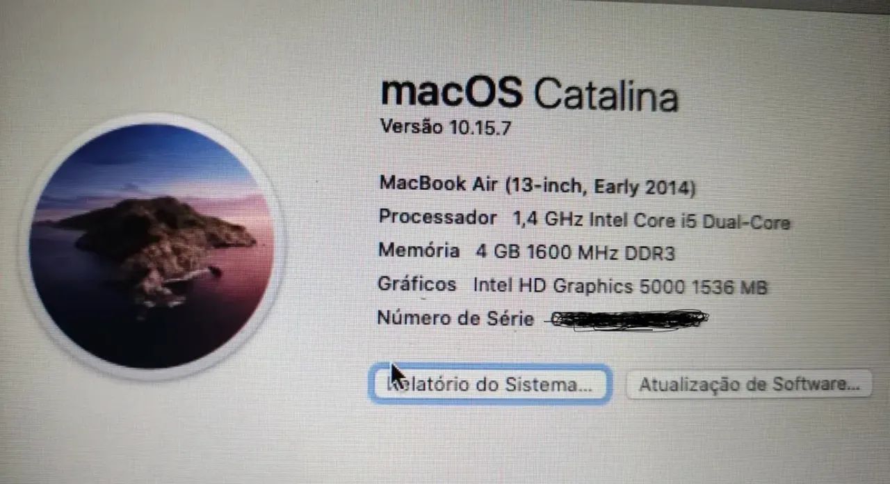 MacBook Air 2014 cinza - Foto 4