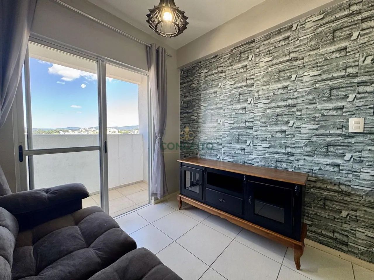 Apartamento Mobiliado com 02 Dormitórios em Areias - Conforto, Leveza e Praticidade - Foto 5