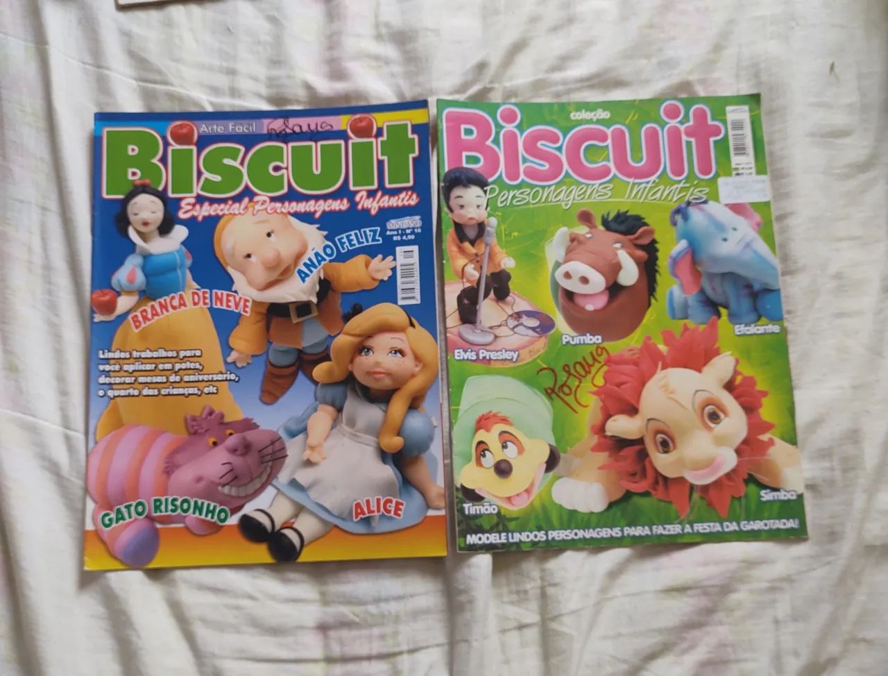 Lote Revistas de Biscuit Manual de modelagem  - Foto 5