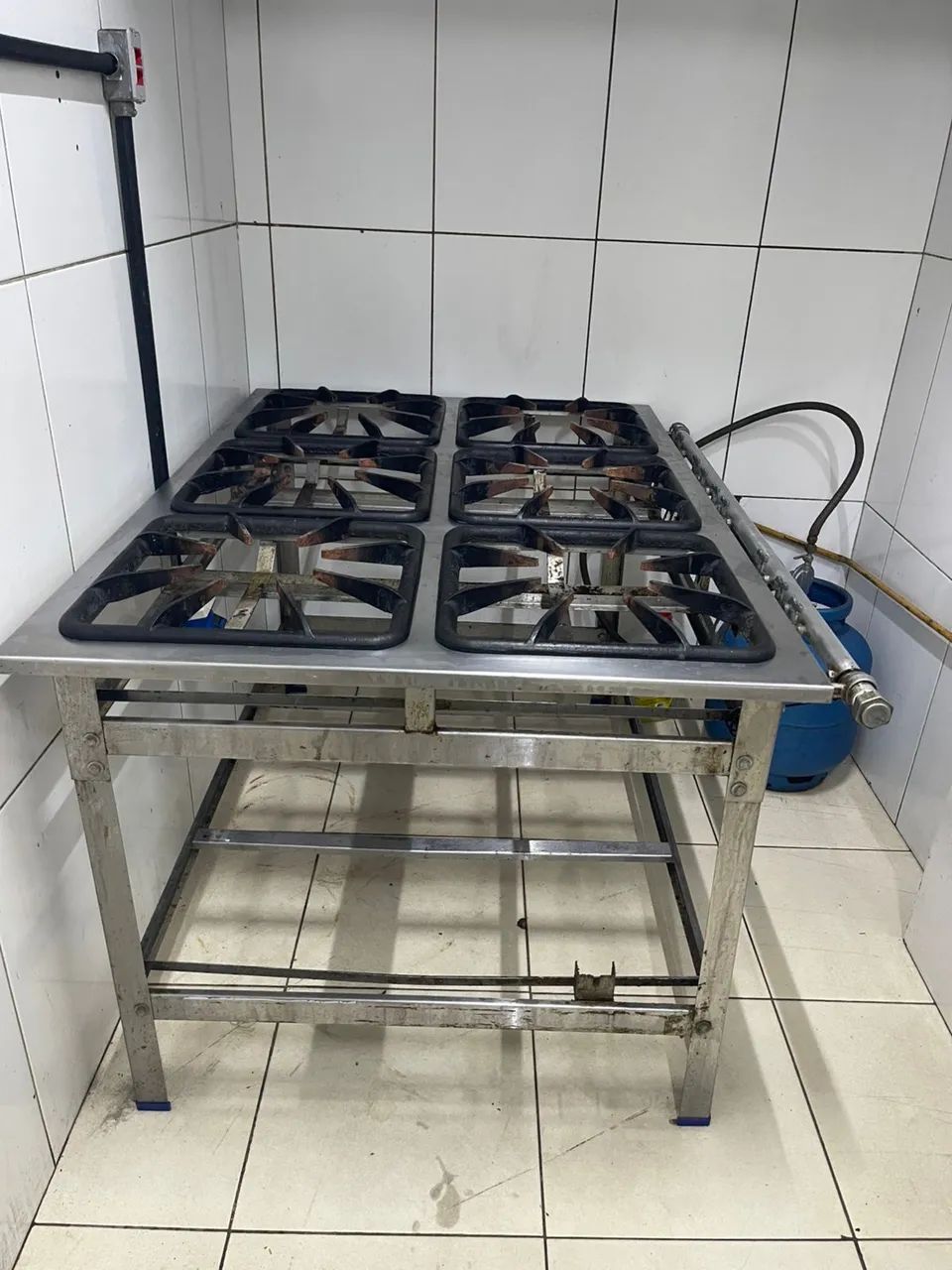 Fogão industrial inox
