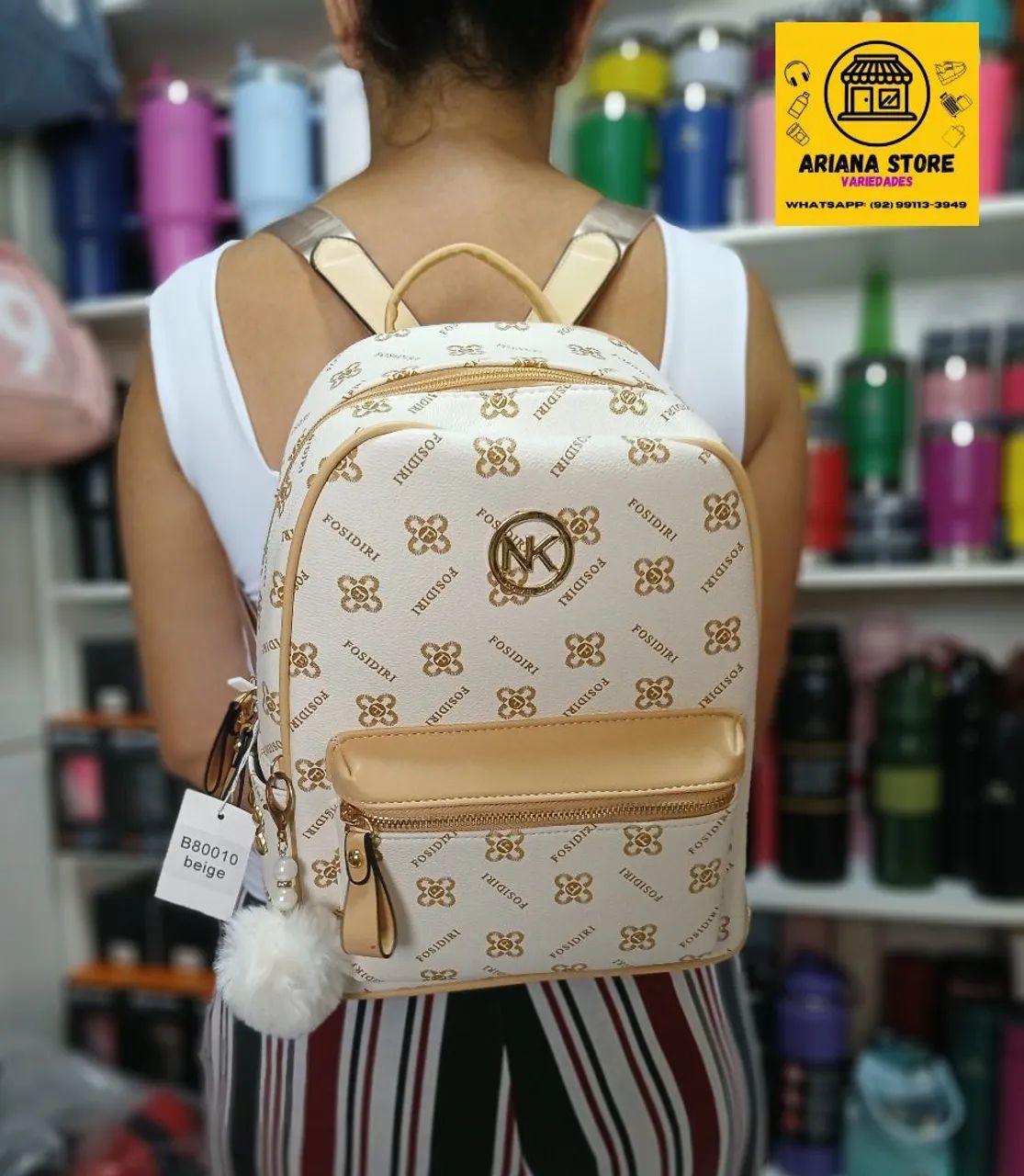 Mochila feminina média  - Foto 3
