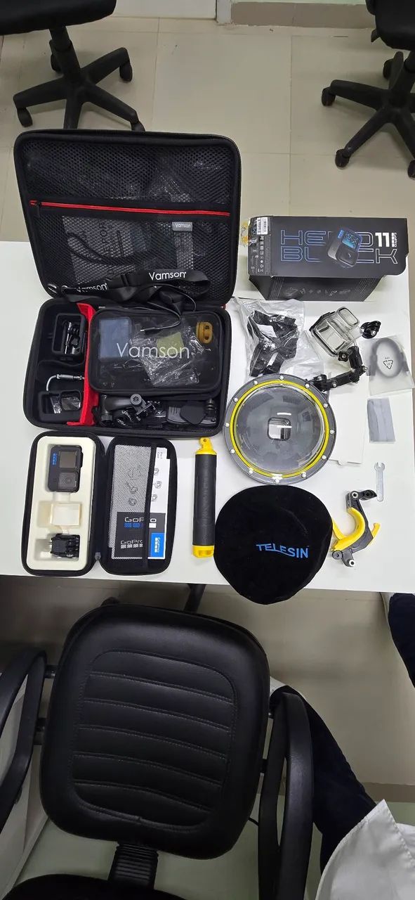 Câmera GoPro HERO11 e maleta de acessórios  - Foto 5