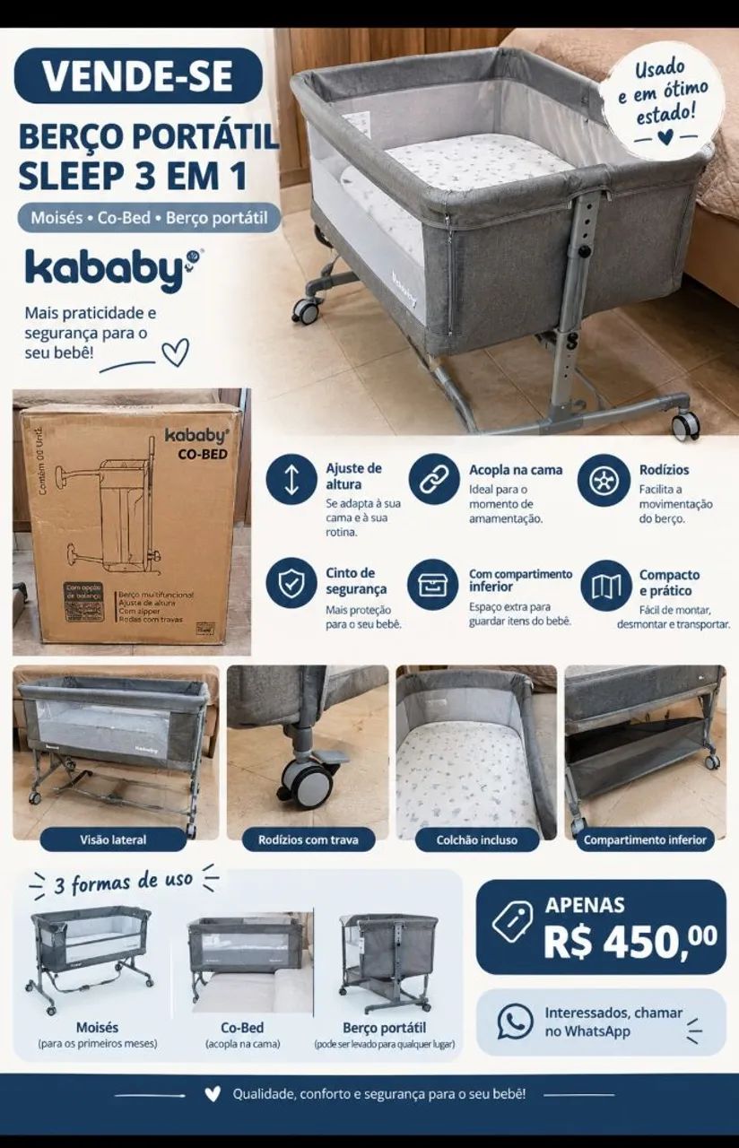Berço kaBaby | CO-BED
