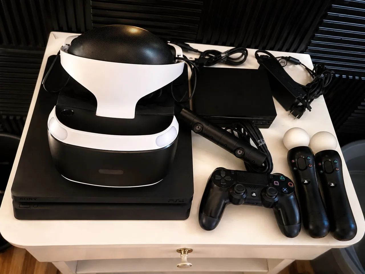 PS4 slim com oculos VR completo 