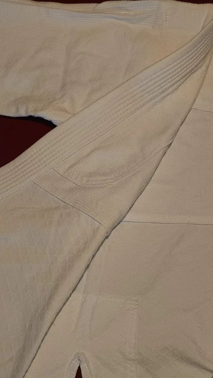 Kimono Dragão branco - Trançado - M - Foto 3