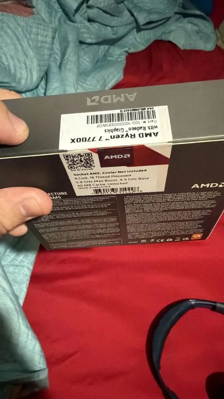 Ryzen 7 7700X, 8/16 ( Com Caixa ) - Foto 2