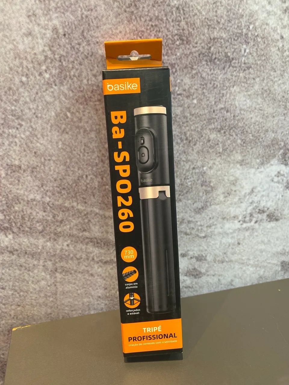 Mini Tripé Profissional Basike BA-SPO260.  