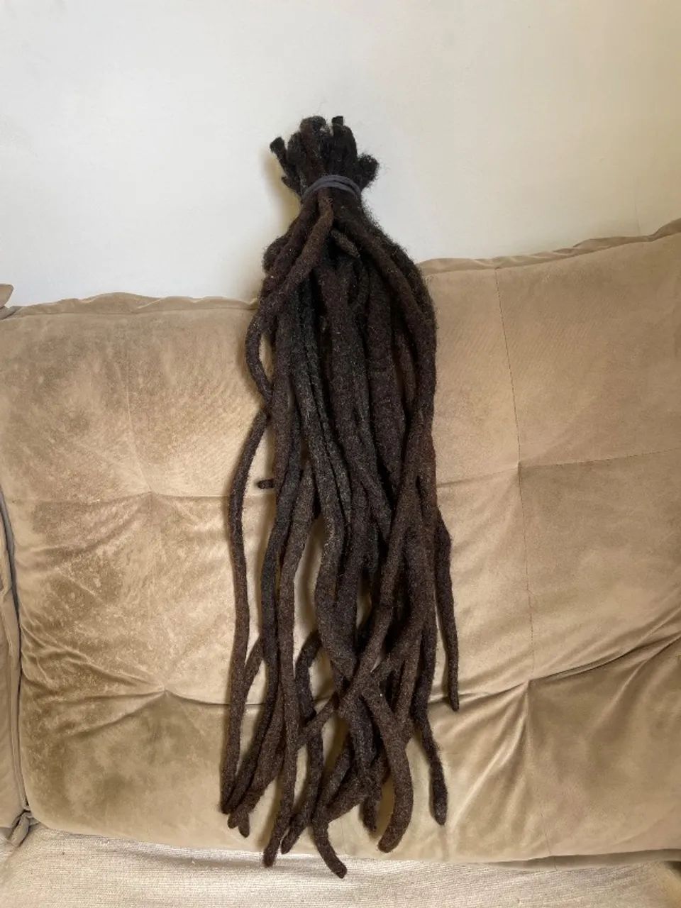 Dreads de Cabelo Humano - 27 Unidades - Até 80 cm - Foto 2