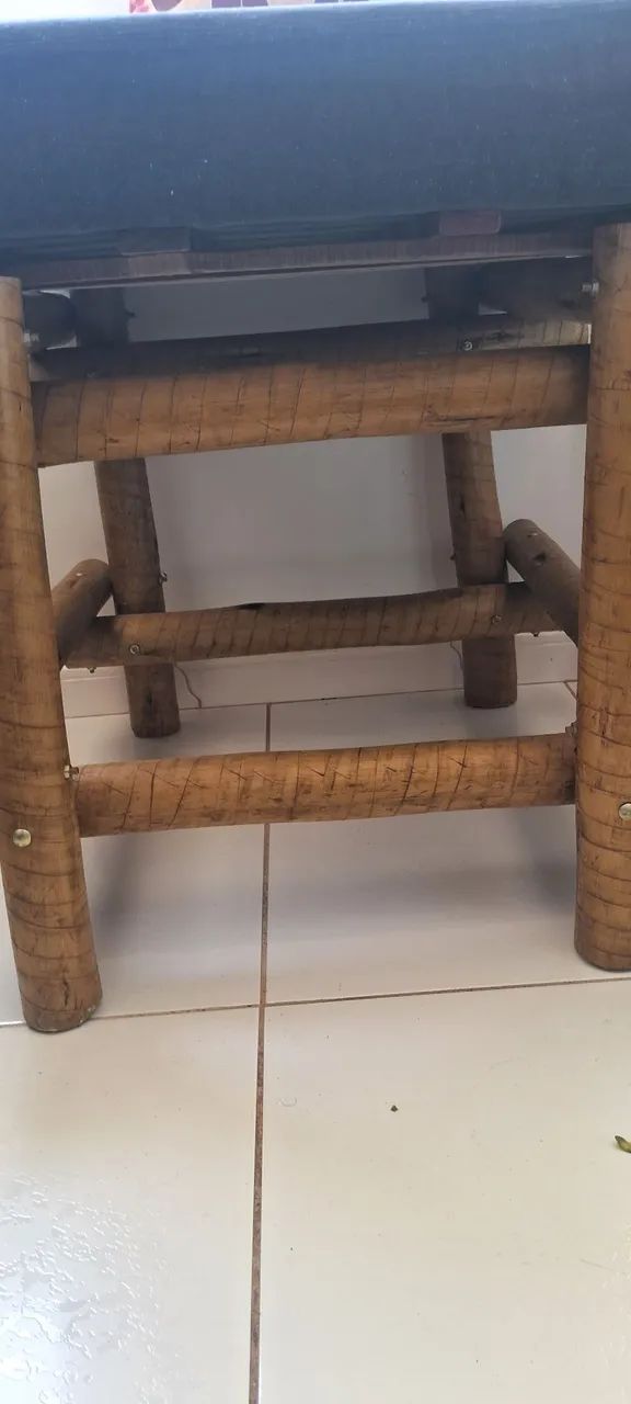 Móveis de varanda rústicos - Foto 4